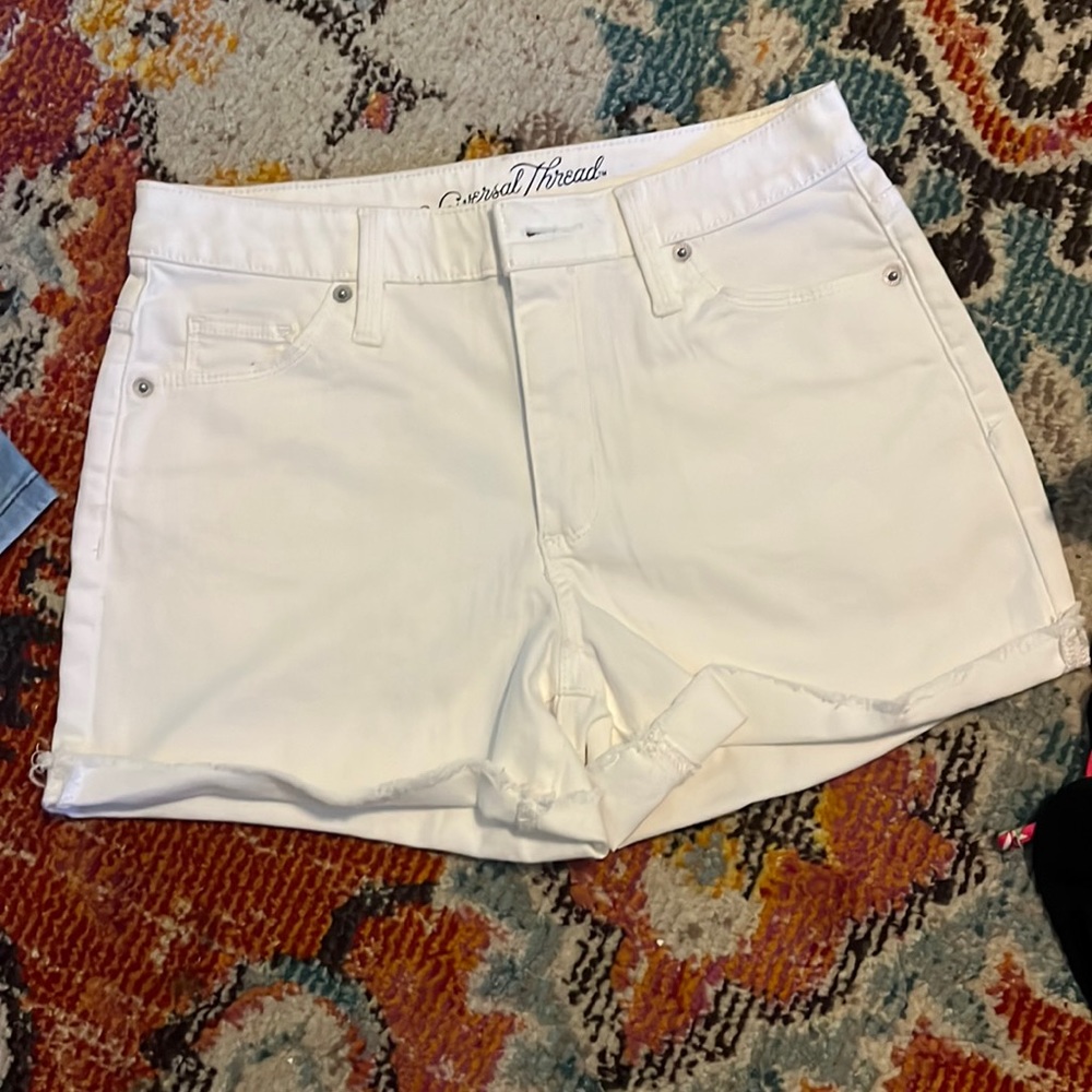 White shorts
